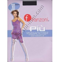 Piu 30 Плътен матов микрофибърен чорапогащник Franzoni