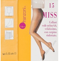 Miss 15 Копринен ултра тънък матов чорапогащник Franzoni