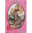 70486 Елегантно дамско боди с мрежа и ефектен дизайн - Stil-MM